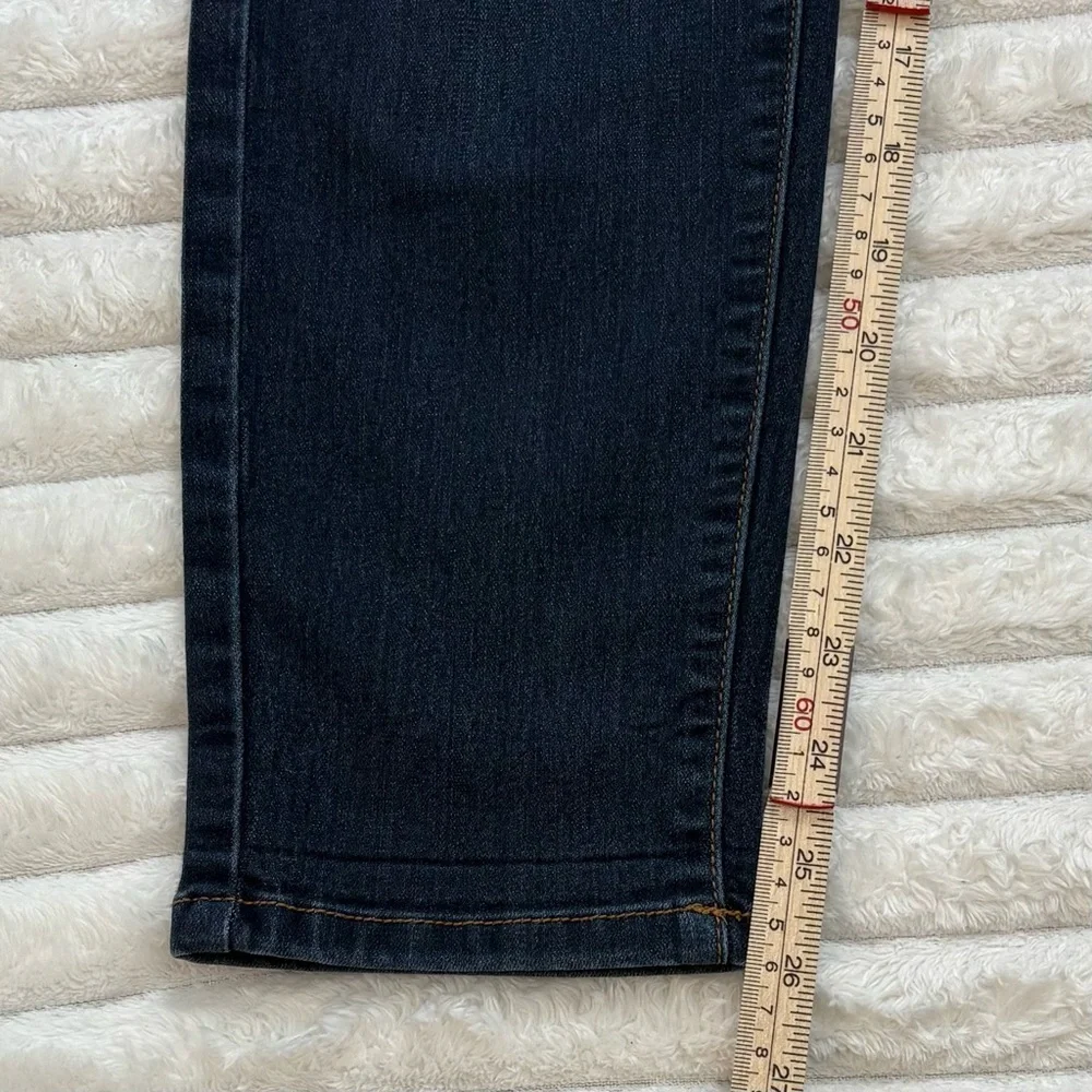 FREE PEOPLE Skinny Jeans Dark Wash Mid Rise Stretch Denim USA Made